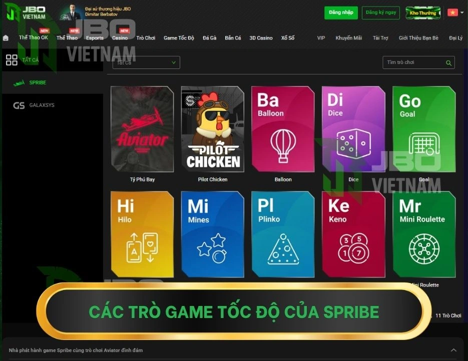 Arcade Games đến từ Spribe