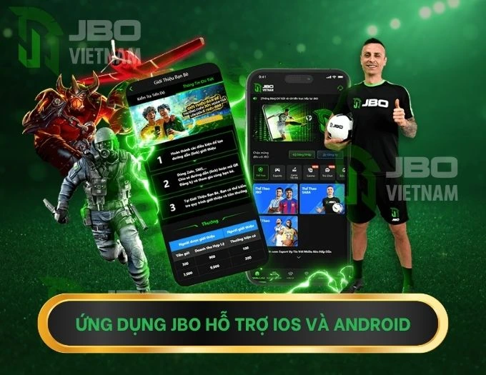 Hướng dẫn tải Ứng dụng JBO