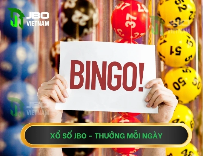 Xổ số JBO rinh thưởng mỗi ngày